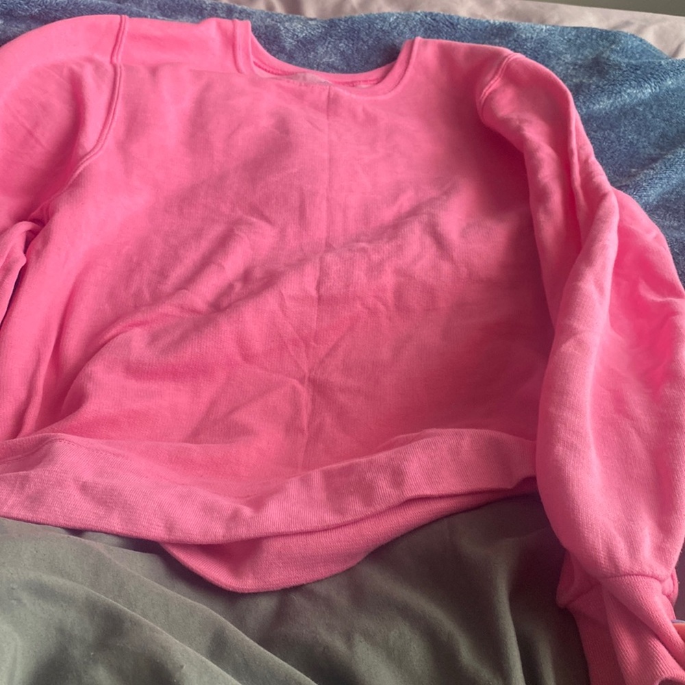 Size Large Hot Pink Crewneck Sweatshirt